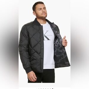 MEN’s Calvin Klein reversible quilted jacket. NWT. size XL